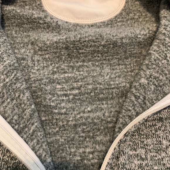 💛 George Women's Heather Grey Full-Zip Fleece Hoodie M/M - Picture 2 of 6